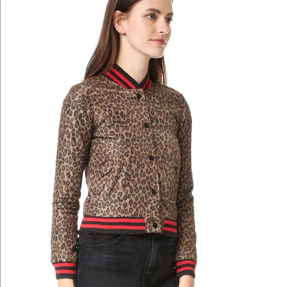 gucci leopard jacket